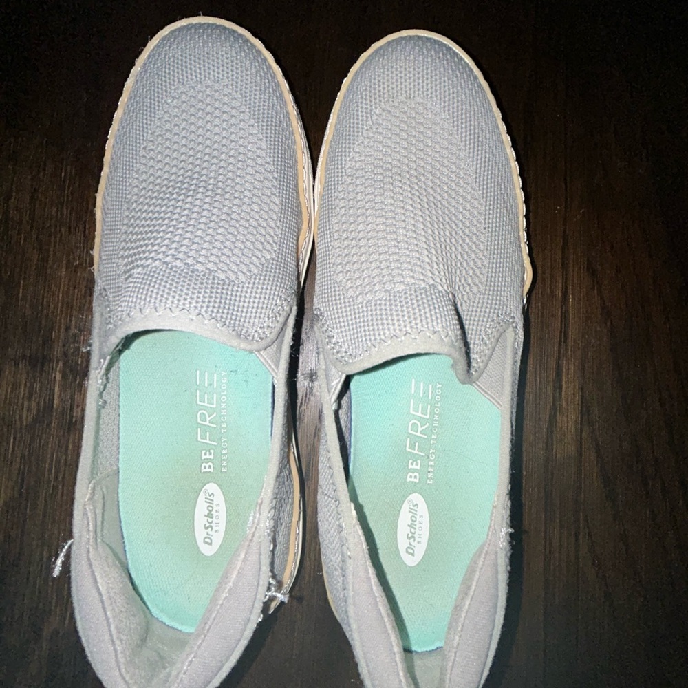 Dr. Scholl's Light Gray Slip-On Sneakers - Picture 6 of 13